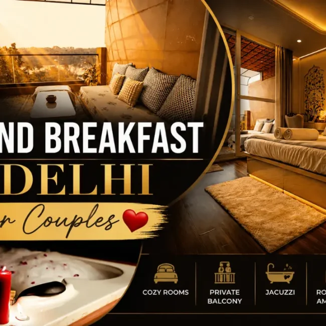 Best Bed and Breakfast in Delhi for Couples