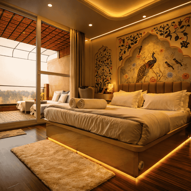 Mughal Palace - Best Romantic Night Stay in Delhi for Couples