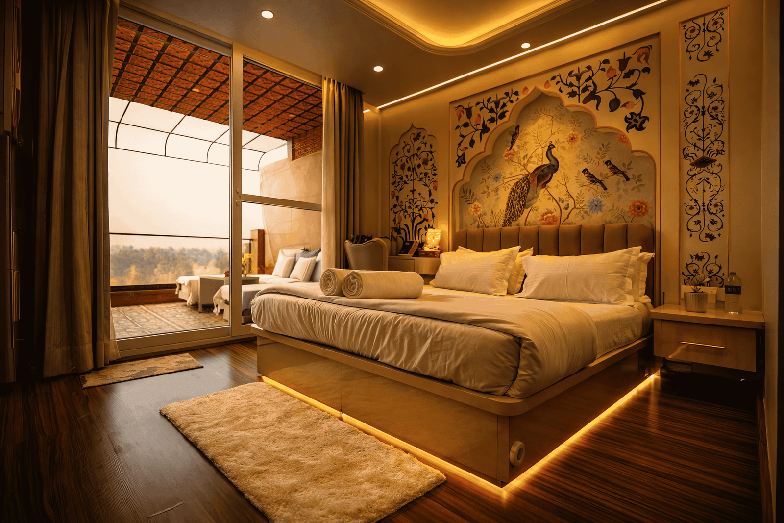 Mughal Palace - Best Romantic Night Stay in Delhi for Couples