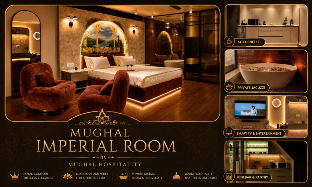 Rooms with Bathtub in Delhi: Best B&Bs & Hotels 1 Mughal Imperial bathtub room in hauz khas village south delhi
