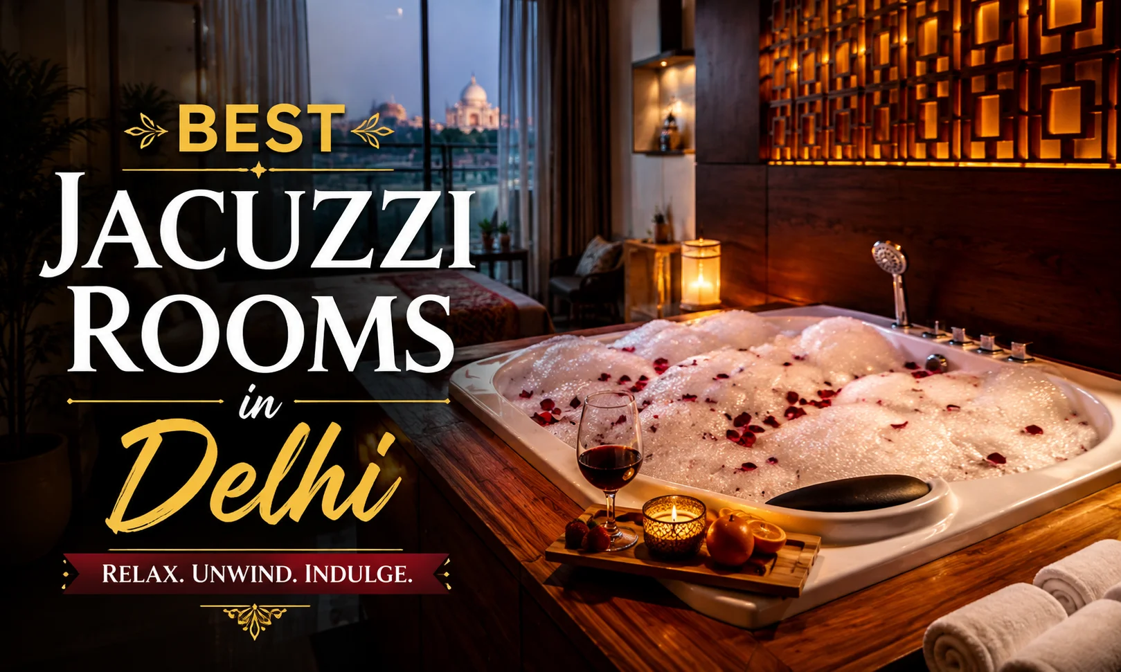 Best Jacuzzi Rooms in Delhi