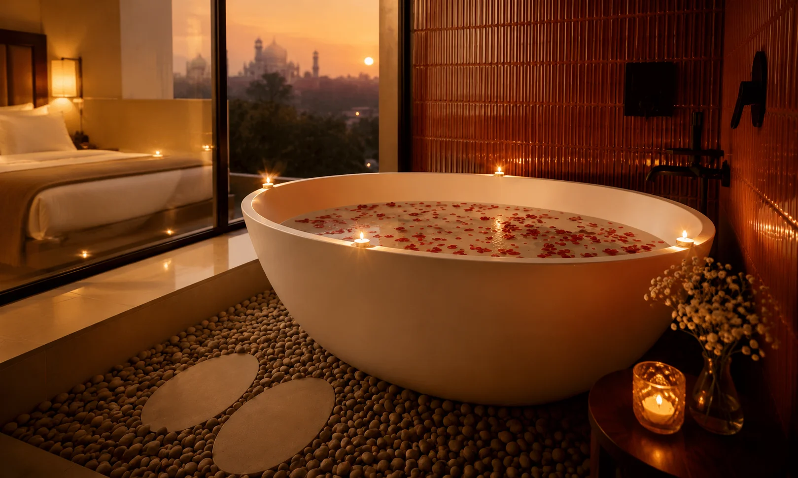 Best Rooms with Bathtub in Delhi