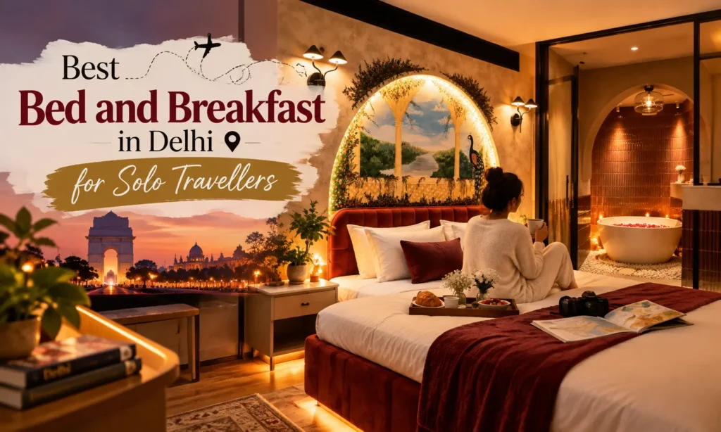 Best Bed and Breakfast in Delhi for Solo Travellers 5 Best Bed and Breakfast in Delhi for Solo Travellers