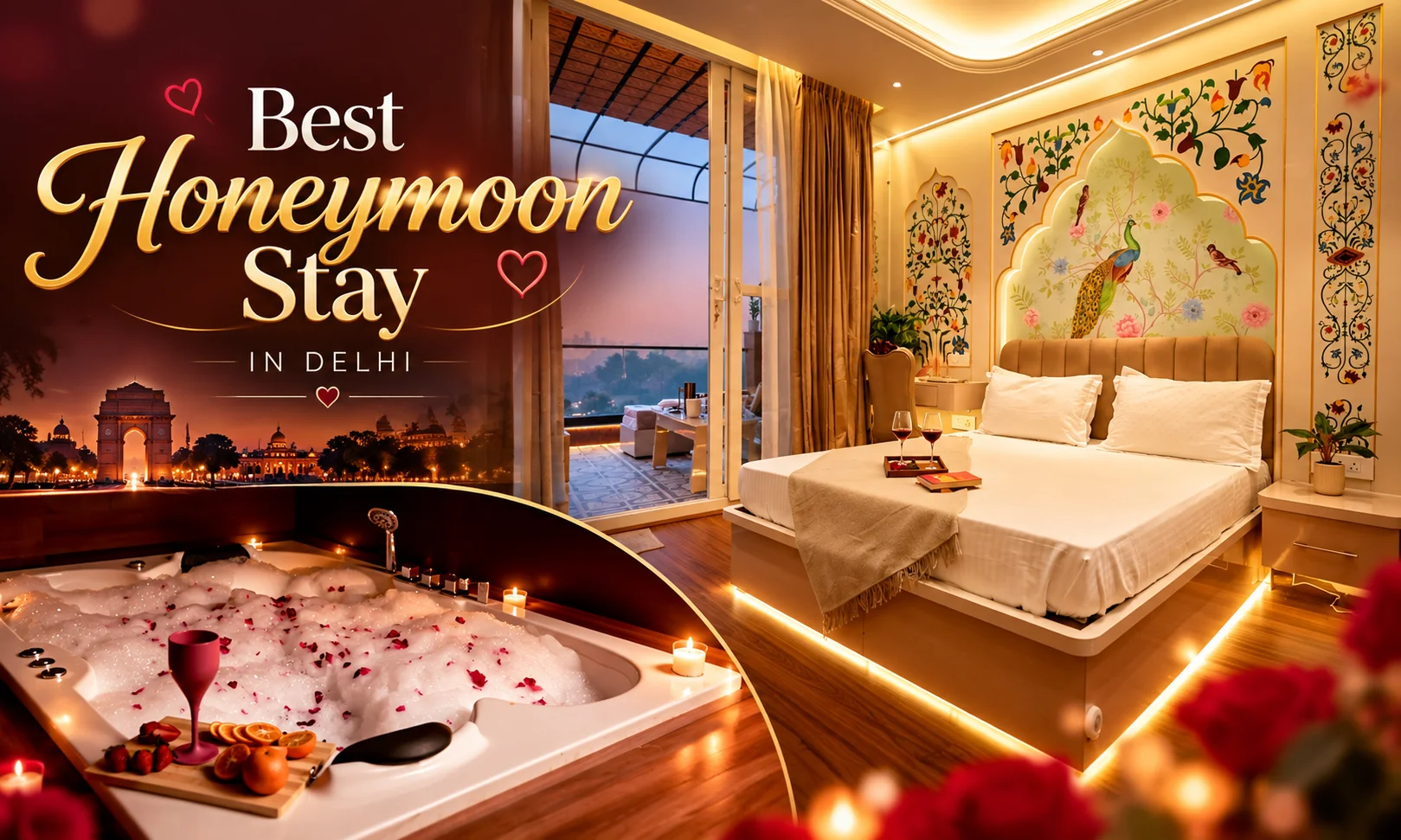 Best Honeymoon Stay in Delhi